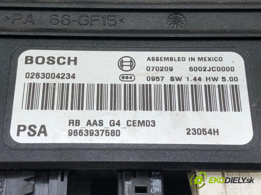 CITROEN C4 PICASSO I nadwozie wielkoprzestrzenne (MPV) (UD_) 2006 - 2015    2.0 HDi 138 100 kW [136 KM] olej napędowy 2006 - 2  Modul PDC 9663937580 (Ostatné)