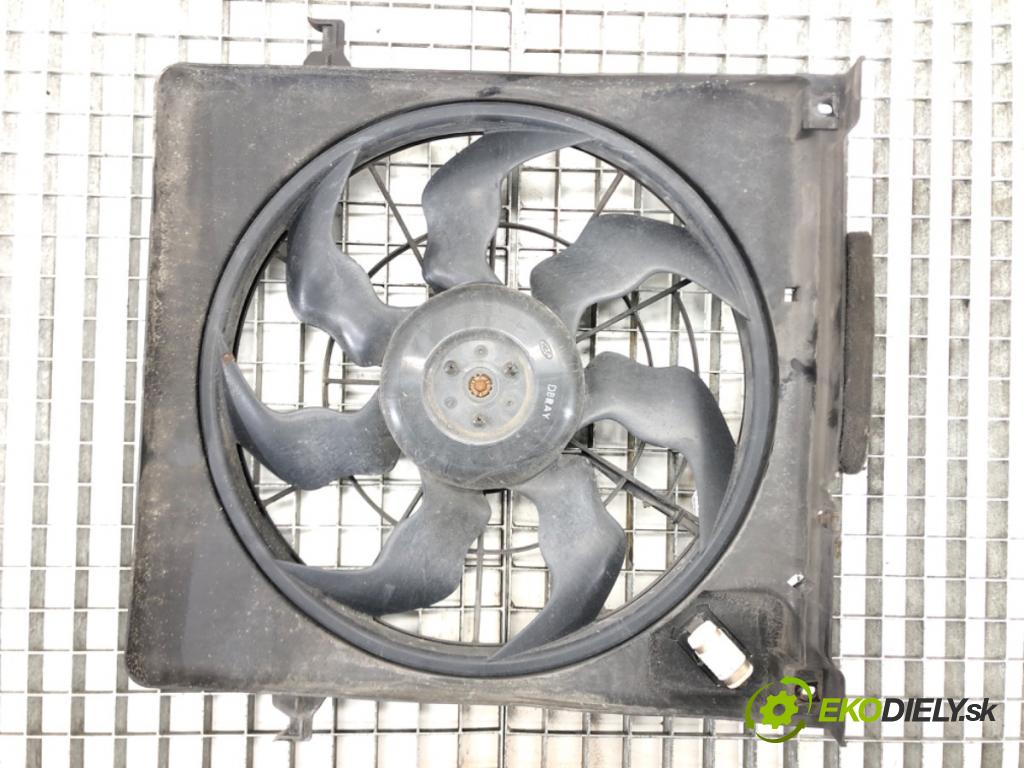 HYUNDAI i30 (FD) 2007 - 2012    1.6 CRDi 66 kW [90 KM] olej napędowy 2007 - 2011  Ventilátor chladiča 6CA (Ventilátory)