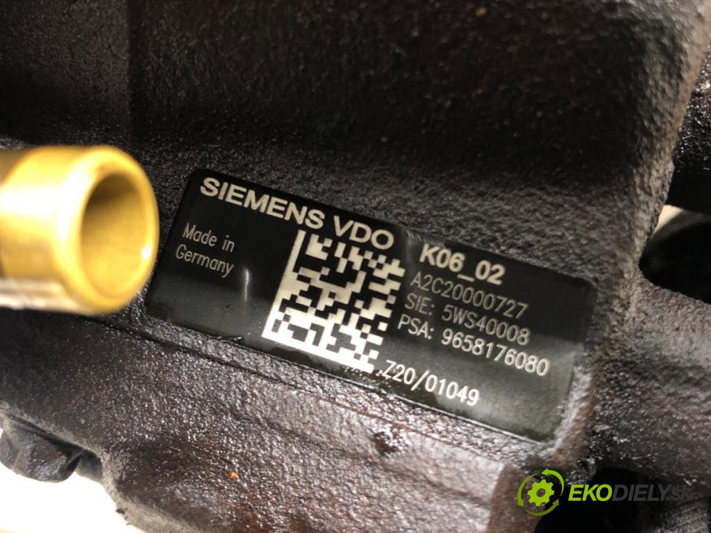 CITROEN C1 (PM_, PN_) 2005 - 2014    1.4 HDi 40 kW [54 KM] olej napędowy 2005 - 2014  Pumpa vstrekovacia 5WS40008 9658176080 (Vstrekovacie čerpadlá)