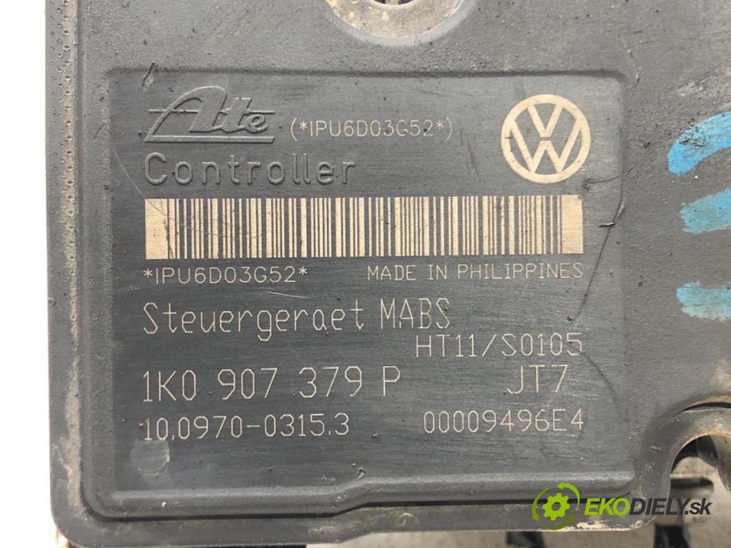 VW GOLF V (1K1) 2003 - 2010    1.9 TDI 77 kW [105 KM] olej napędowy 2003 - 2008  Pumpa ABS 1K0907379P (Pumpy ABS)