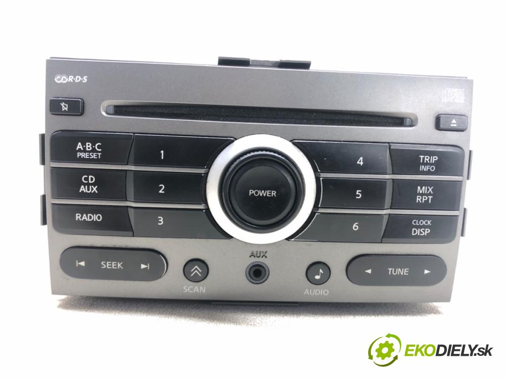 NISSAN SENTRA VI (B16) 2006 - 2013    2.5 149 kW [203 KM] benzyna 2006 - 2012  RADIO 28185ZE80B (Audio zariadenia)