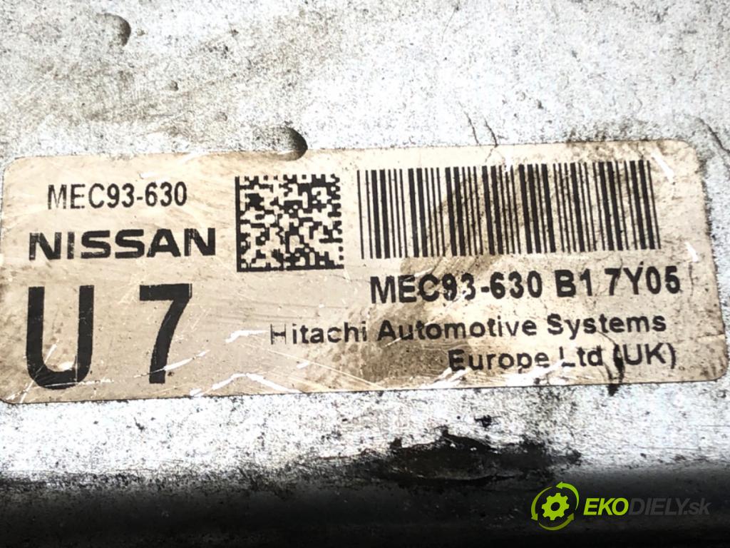 NISSAN QASHQAI / QASHQAI +2 I (J10, NJ10, JJ10E) 2006 - 2014    1.6 84 kW [114 KM] benzyna 2007 - 2013  řídící jednotka motora 0 (Řídící jednotky)