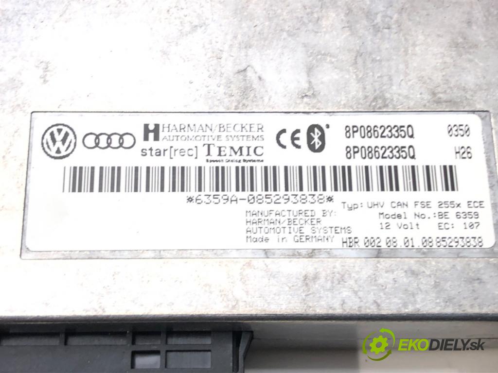 AUDI A4 B7 Avant (8ED) 2004 - 2008    2.0 96 kW [130 KM] benzyna 2004 - 2008  Modul BLUETOOTH 8P08623350 (Ostatné)