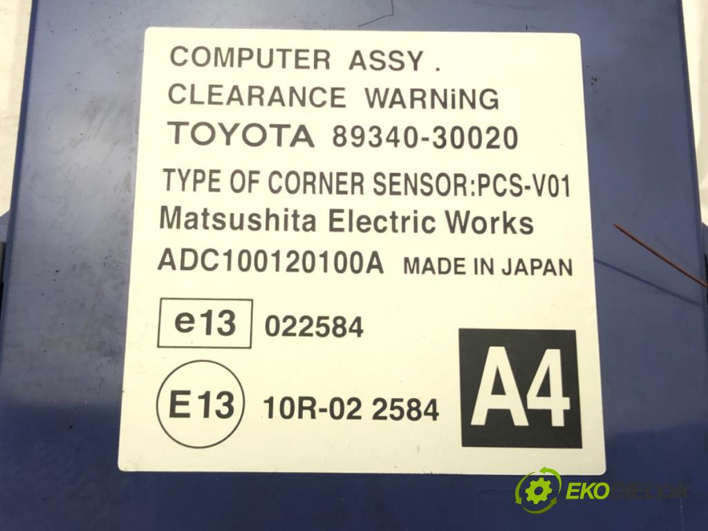 LEXUS GS (_S19_) 2005 - 2012    300 (GRS190_) 183 kW [249 KM] benzyna 2005 - 2011  modul řídící jednotka 89340-30020 (Ostatní)