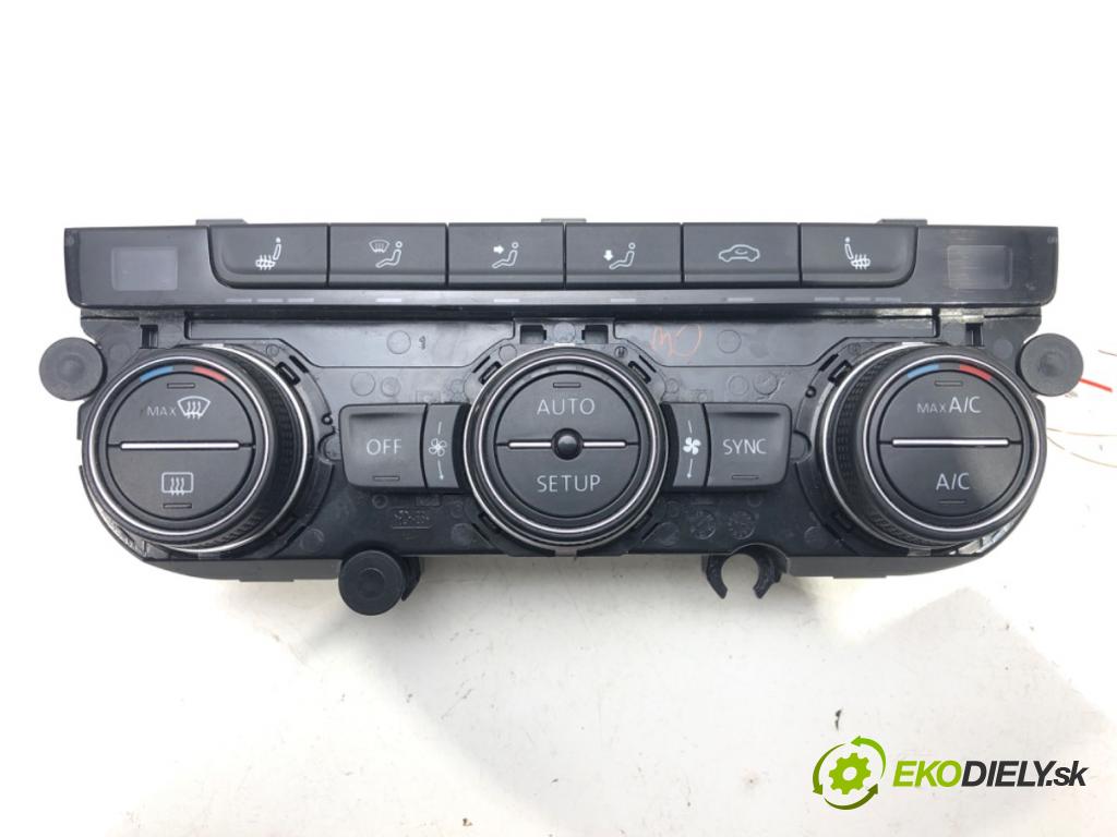 VW GOLF VII (5G1, BQ1, BE1, BE2) 2012 - 2022    1.6 TDI 77 kW [105 KM] olej napędowy 2012 - 2017  Panel ovládaní topení 5G0907044AA (Ovládaní topení a přepínače)