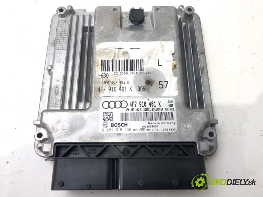 AUDI A6 C6 Avant (4F5) 2004 - 2011    2.7 TDI 140 kW [190 KM] olej napędowy 2008 - 2011  řídící jednotka motora 4F0907401E (Řídící jednotky)