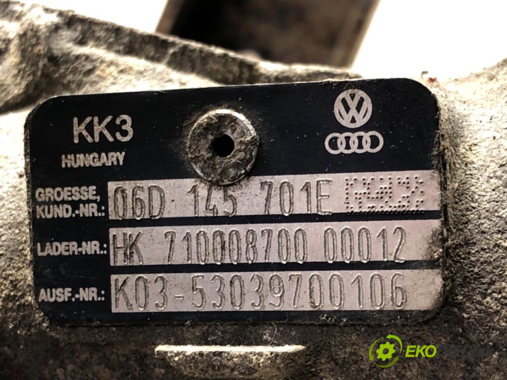 AUDI A4 B7 (8EC) 2004 - 2008    2.0 TFSI 147 kW [200 KM] benzyna 2004 - 2008  Turbodúchadlo,turbo 06D145701E (Turbodúchadlá (kompletné))