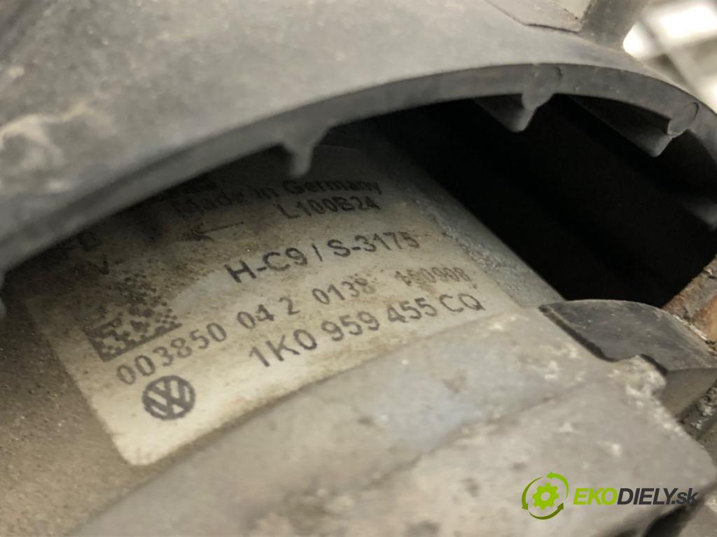 VW TOURAN (1T1, 1T2) 2003 - 2010    1.4 TSI 125 kW [170 KM] benzyna 2006 - 2010  Ventilátor chladiča 1K0959455CQ (Ventilátory)