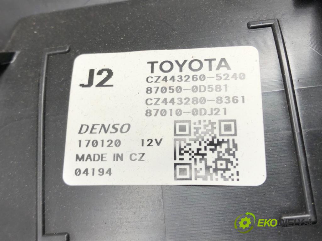 TOYOTA YARIS (_P13_) 2010 - 2022    1.5 (NSP131_) 82 kW [112 KM] benzyna 2017 - 2022  topné těleso radiátor topení 87010-0DJ21 (Radiátory topení)