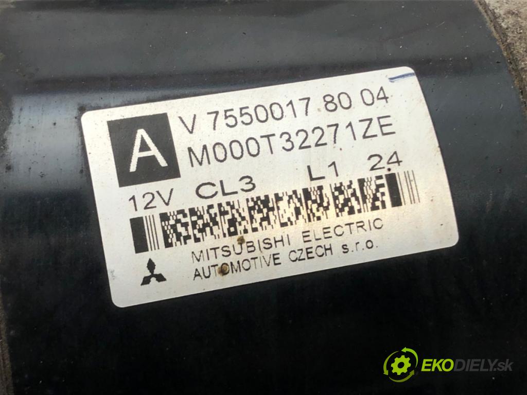 CITROEN C3 PICASSO (SH_) 2009 - 2022    1.6 VTi 120 88 kW [120 KM] benzyna 2009 - 2022  Štartér 75500178004 (Štartéry)