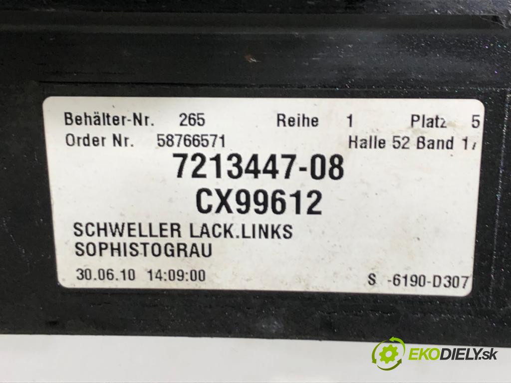 BMW 7 (F01, F02, F03, F04) 2008 - 2015    750 i, Li xDrive 300 kW [408 KM] benzyna 2009 - 20  lišta prahová levá strana 7213447 (Lišty prahů)