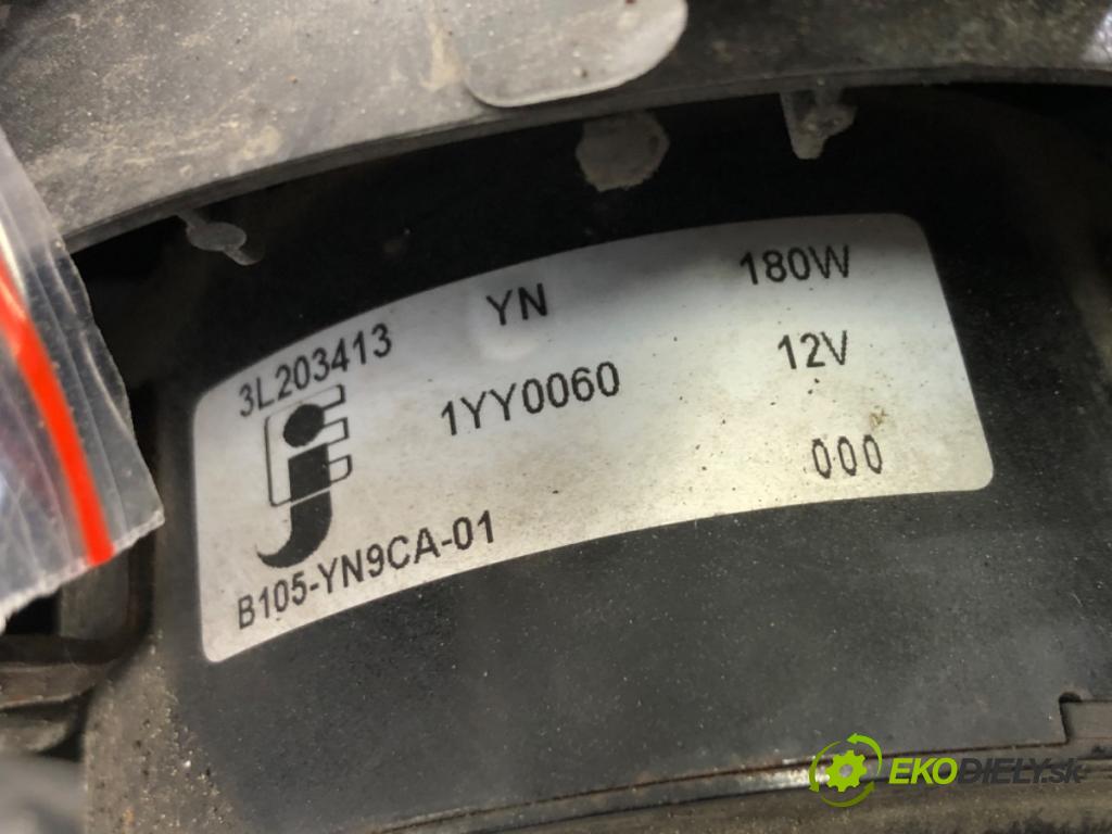 HYUNDAI ix20 (JC) 2010 - 2022    1.4 CRDi 66 kW [90 KM] olej napędowy 2010 - 2022  Ventilátor chladiča B105-YN9CA-01 (Ventilátory)