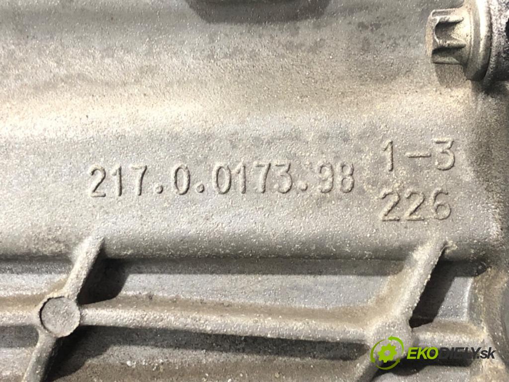 BMW 3 Touring (F31) 2012 - 2019    318 d 105 kW [143 KM] olej napędowy 2012 - 2015  převodovka 2170017398 8607320 (Převodovky)