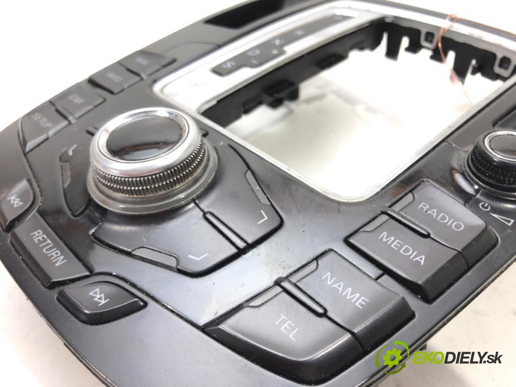 AUDI A4 B8 Avant (8K5) 2007 - 2015    2.0 TDI 105 kW [143 KM] olej napędowy 2008 - 2015  Panel ovládania MMI 8T0919609WFX