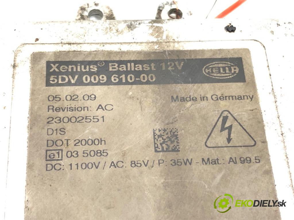 SKODA OCTAVIA II Combi (1Z5) 2004 - 2013    2.0 TDI 103 kW [140 KM] olej napędowy 2005 - 2010  měnič XENON 5DV009610-00 (Měniče)