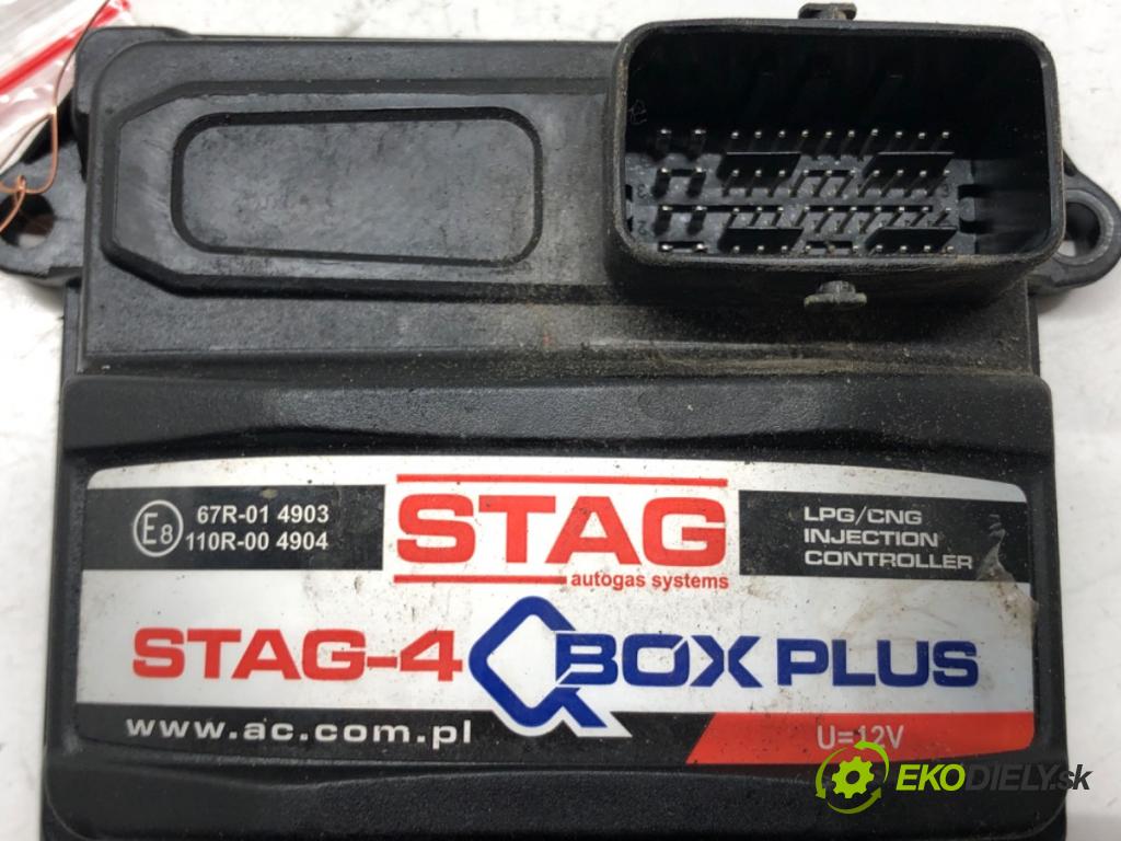 --- ---    ---  řídící jednotka do plynového pedálu LPG STAG-4 QBOX PLUS (Řídící jednotky)