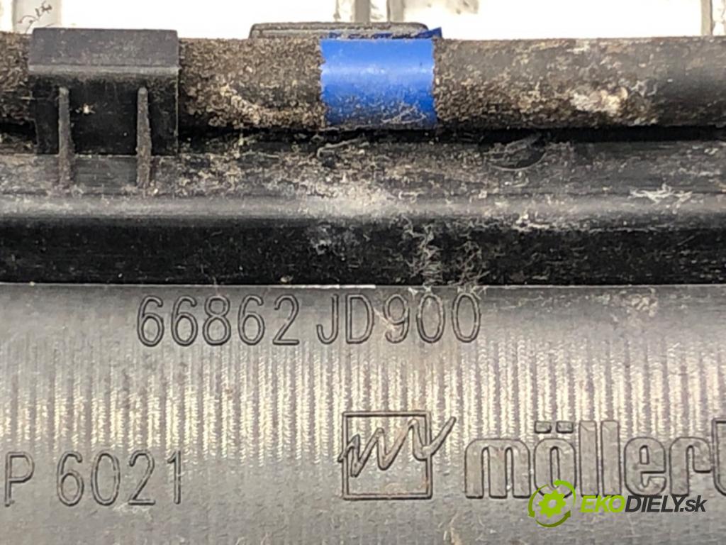 NISSAN QASHQAI / QASHQAI +2 I (J10, NJ10, JJ10E) 2006 - 2014    2.0 104 kW [141 KM] benzyna 2007 - 2013  Torpédo, plast pod čelné okno 66862JD900 (Torpéda)