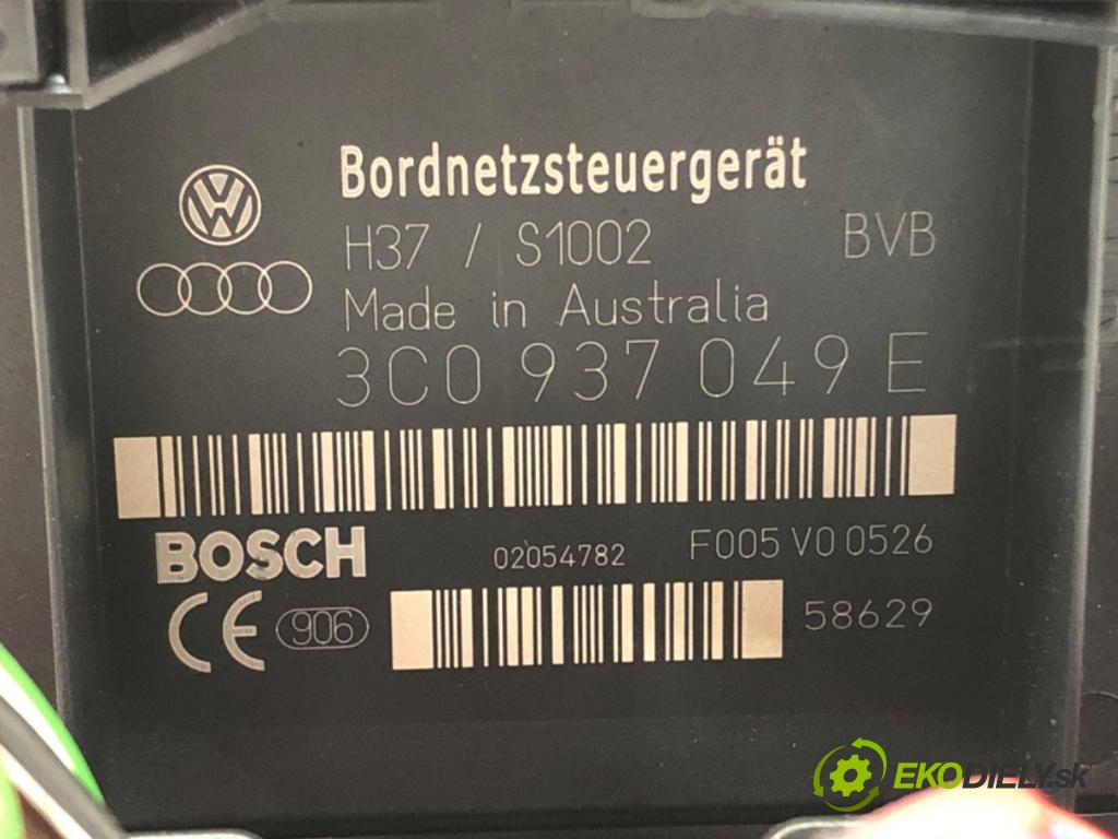 VW PASSAT B6 Variant (3C5) 2005 - 2011    2.0 TDI 103 kW [140 KM] olej napędowy 2005 - 2009  Modul BORDNETZ 3C0937049E (Ostatné)