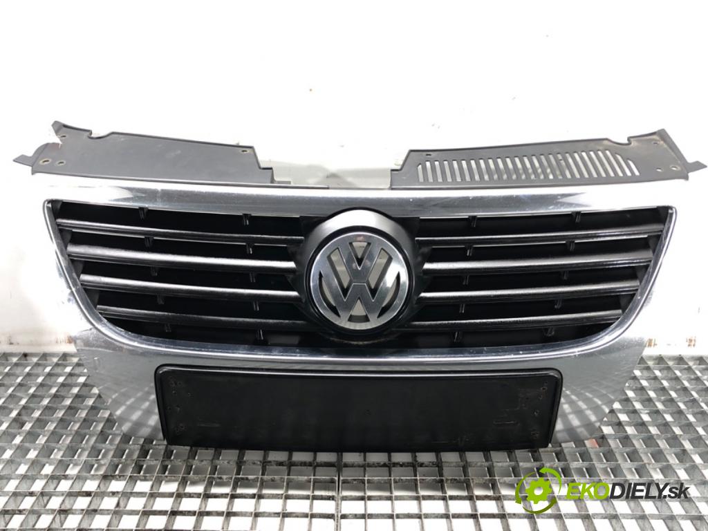 VW PASSAT B6 Variant (3C5) 2005 - 2011    2.0 TDI 103 kW [140 KM] olej napędowy 2005 - 2009  Mriežka maska 3C0853651 (Mriežky, masky)