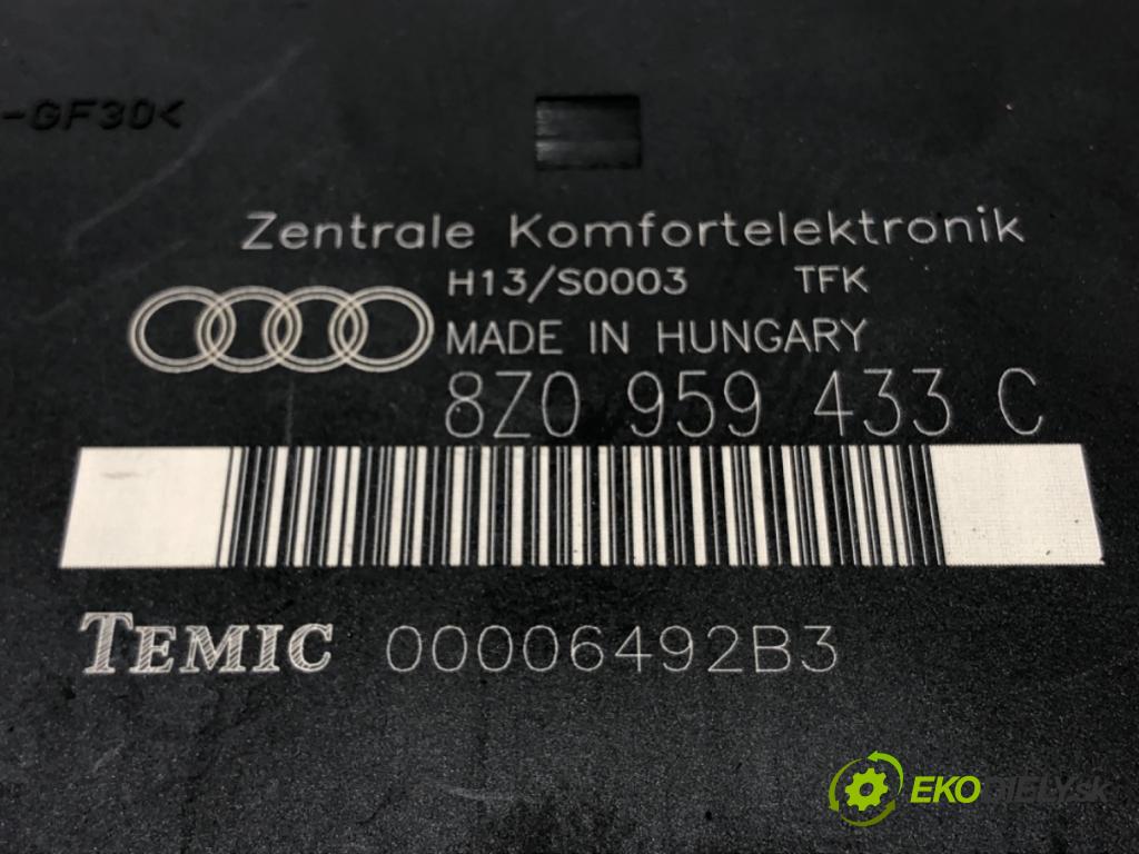 AUDI A2 (8Z0) 2000 - 2005    1.4 55 kW [75 KM] benzyna 2000 - 2005  Modul komfortu 8Z0959433C (Moduly komfortu)