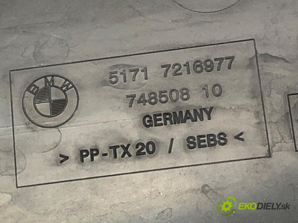 BMW 5 (F10) 2009 - 2016    528 i xDrive 180 kW [245 KM] benzyna 2011 - 2016  Torpédo, plast pod čelné okno 7203124 (Torpéda)