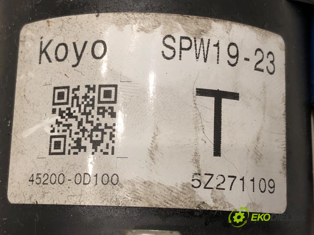 TOYOTA YARIS (_P9_) 2005 - 2014    1.3 VVT-i (SCP90_) 64 kW [87 KM] benzyna 2005 - 2010  pumpa servočerpadlo 45200-0D100 (Servočerpadlá, pumpy řízení)