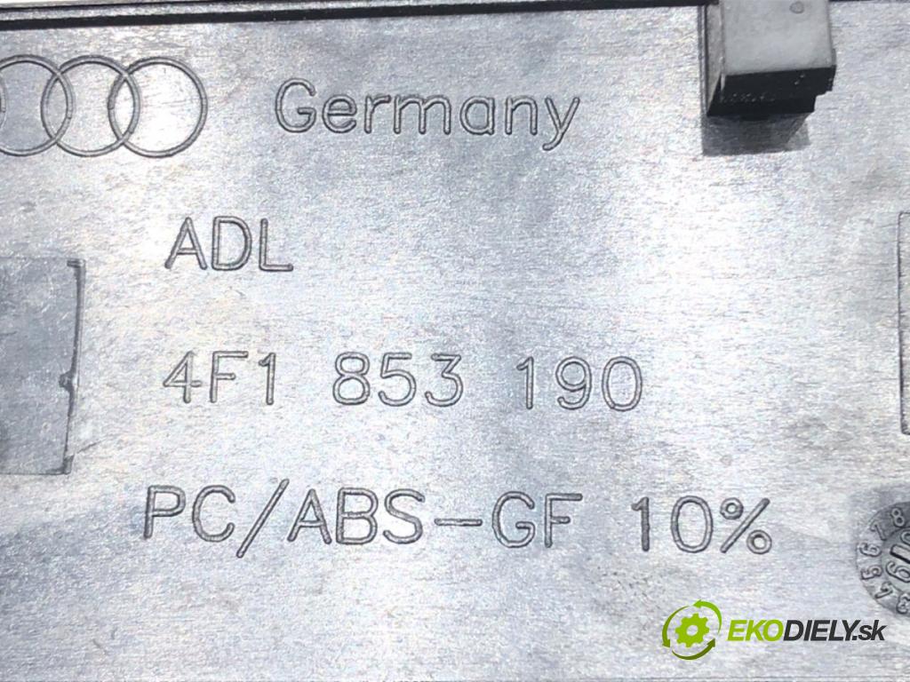 AUDI A6 C6 Avant (4F5) 2004 - 2011    2.0 TDI 100 kW [136 KM] olej napędowy 2005 - 2011  lišty kryt 4F1857115H 4F1864261 (Lišty)