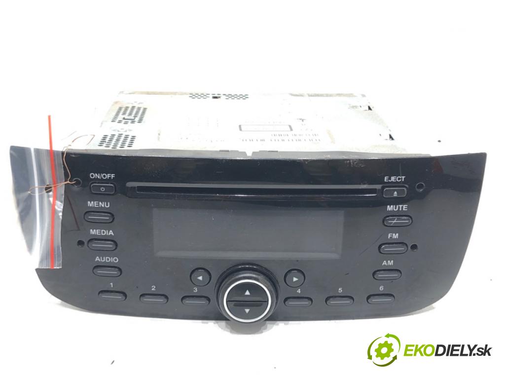 FIAT PUNTO EVO (199_) 2008 - 2022    1.4 (199AXB1A) 57 kW [77 KM] benzyna 2009 - 2012  RADIO 7355354400 (Audio zariadenia)