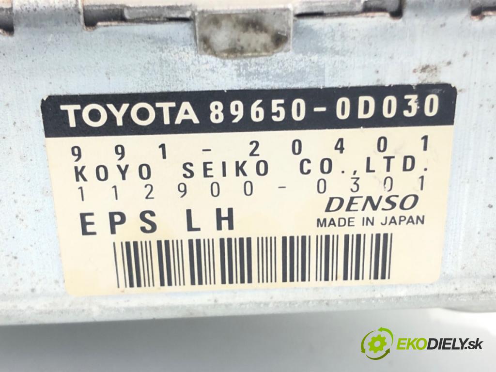 TOYOTA YARIS (_P1_) 1999 - 2005    1.3 (SCP12_, SCP13_) 64 kW [87 KM] benzyna 2002 - 2005  Modul servočerpadlo 89650-0D030 (Ostatné)