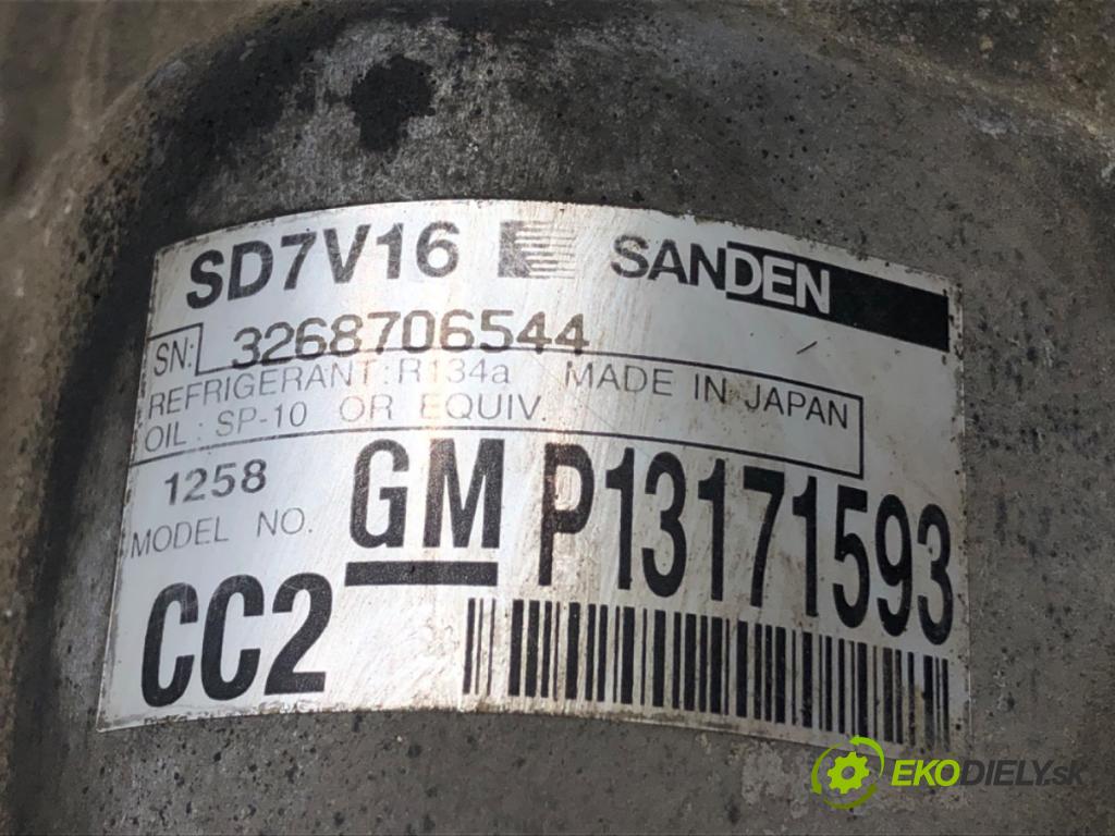 FIAT CROMA (194_) 2005 - 2022    1.9 D Multijet (194AXC1B, 194AXC12) 110 kW [150 KM] olej napędowy 2005 - 2011  kompresor klimatizace P13171593 (Kompresory)