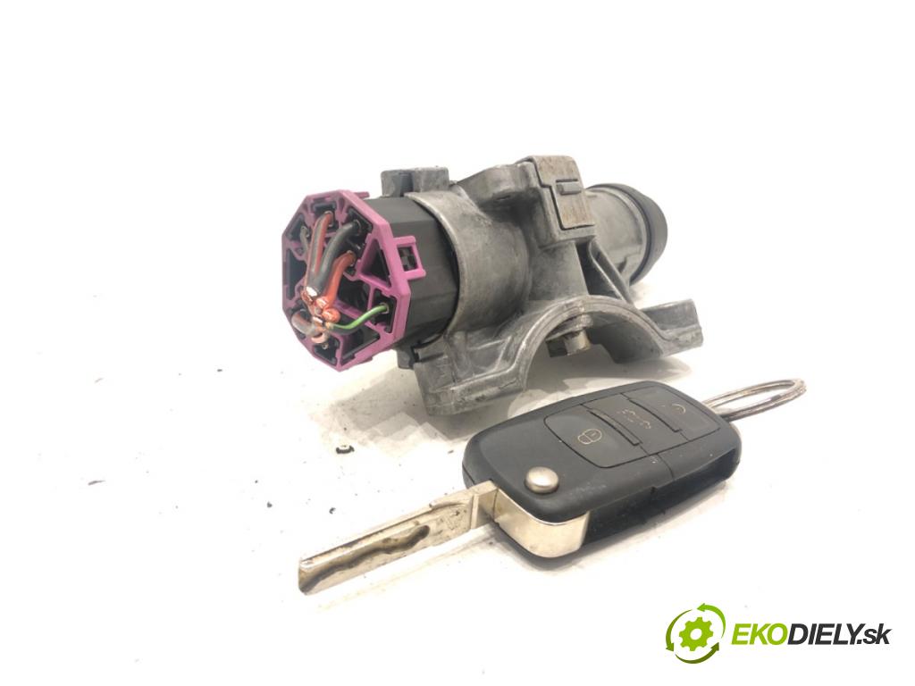 VW POLO (9N_, 9A_) 2001 - 2014    1.4 TDI 51 kW [70 KM] olej napędowy 2005 - 2009  spinačka 4B0905851Q (Spínacie skrinky a kľúče)