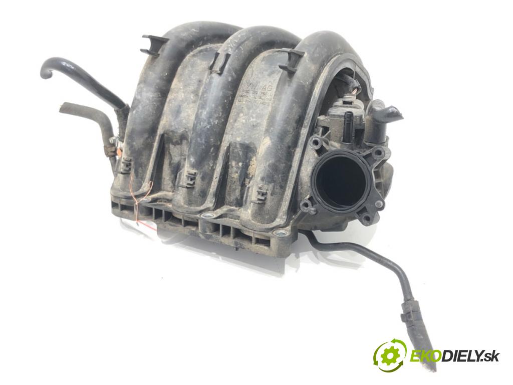 VW FOX liftback (5Z1, 5Z3, 5Z4) 2003 - 2015    1.2 40 kW [55 KM] benzyna 2005 - 2011  Potrubie sacie, sanie 03D129766L (Sacie potrubia)