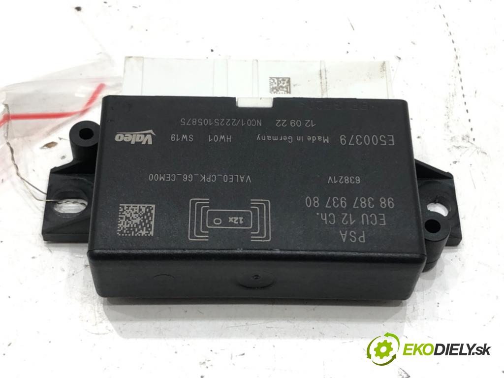 CITROEN C4 III (BA_, BB_, BC_) 2020 - 2022    1.2 PureTech 130 (BAHNSA, BAHNSB) 96 kW [130 KM] benzyna 2020 - 2022  Modul PDC 9838793780 (Ostatné)