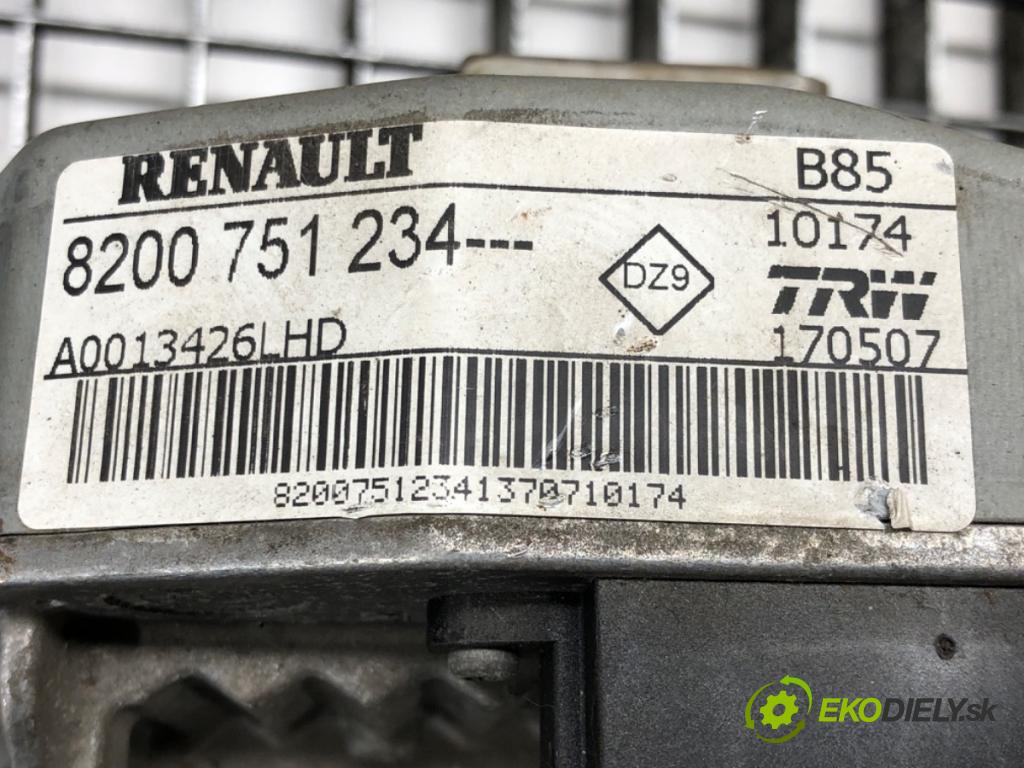 RENAULT CLIO III (BR0/1, CR0/1) 2005 - 2014    1.2 16V (BR02, BR0J, BR11, CR02, CR0J, CR11) 55 kW [75 KM] benzyna 2005 - 2014  pumpa servočerpadlo 8200751234 (Servočerpadlá, pumpy řízení)