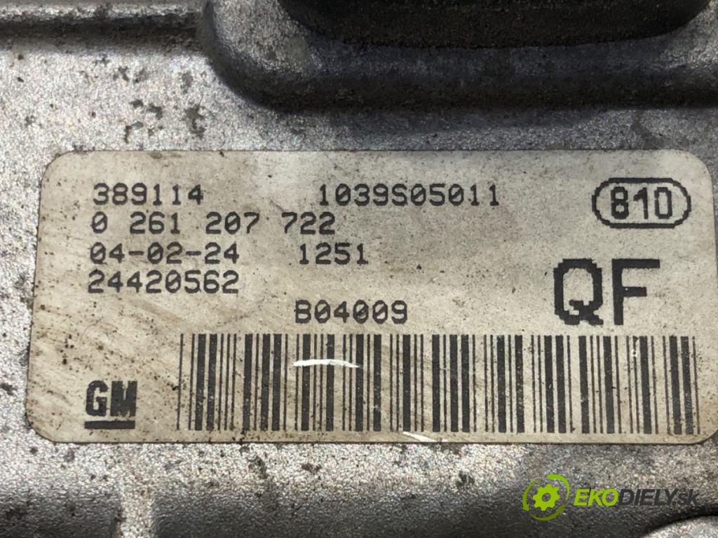 OPEL ASTRA H (A04) 2004 - 2014    1.4 (L48) 66 kW [90 KM] benzyna 2004 - 2010  riadiaca jednotka Motor 24420562 (Riadiace jednotky)