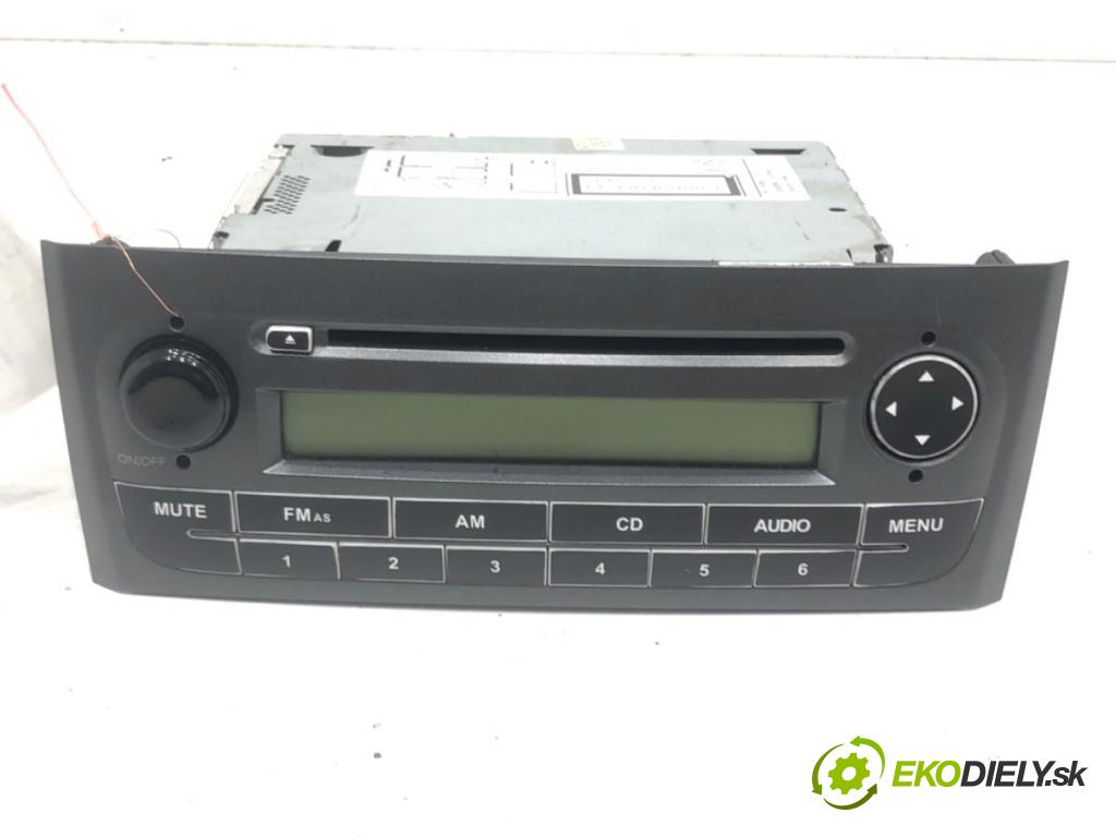 FIAT GRANDE PUNTO (199_) 2005 - 2022    1.4 16V (199BXG1B, 199AXG1B) 70 kW [95 KM] benzyna 2005 - 2011  RADIO 7646328316 (Audio zariadenia)