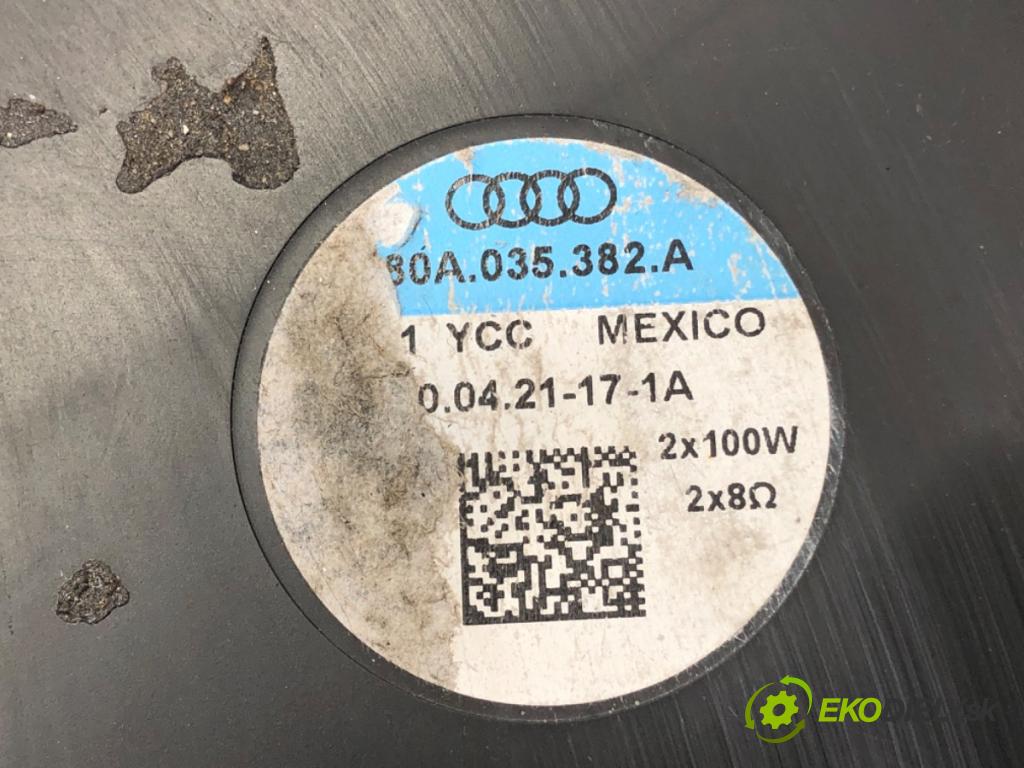 AUDI Q5 (FYB, FYG) 2016 - 2022    40 TDI Mild Hybrid quattro 150 kW [204 KM] Hybryda silnik Diesla / elektryczny 2019 - 2020  subwoofer 80A035382A (Audio zariadenia)