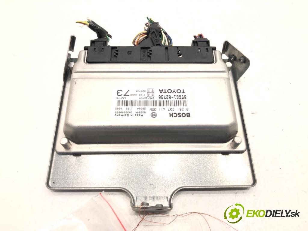 TOYOTA COROLLA (_E12_) 2001 - 2007    1.4 VVT-i (ZZE120_) 71 kW [97 KM] benzyna 2001 - 2007  riadiaca jednotka Motor 89661-02730 (Riadiace jednotky)