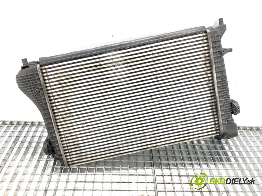 VW GOLF V (1K1) 2003 - 2010    1.9 TDI 77 kW [105 KM] olej napędowy 2003 - 2008  intercooler 1K0145803H (Chladiče nasávaného vzduchu (intercoolery))