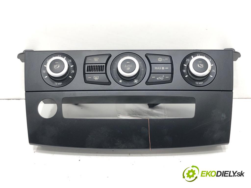 BMW 5 Touring (E61) 2004 - 2010    520 d 120 kW [163 KM] olej napędowy 2005 - 2010  Panel ovládaní topení 9155642 (Ovládaní topení a přepínače)