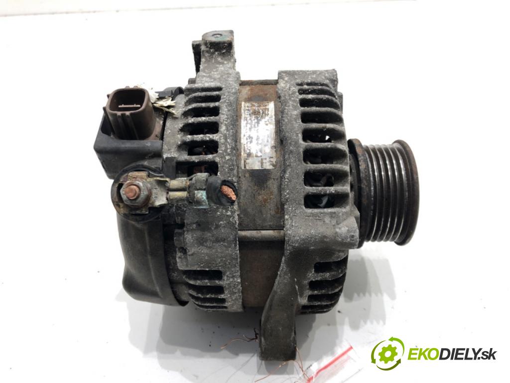 TOYOTA AURIS (_E15_) 2006 - 2012    1.4 D-4D (NDE150_) 66 kW [90 KM] olej napędowy 2007 - 2012  Alternátor 27060-0N040 (Alternátory)