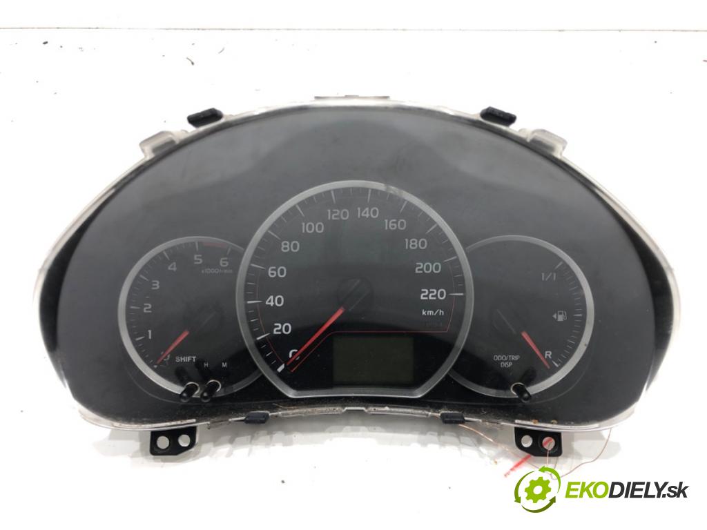 TOYOTA YARIS (_P13_) 2010 - 2022    1.4 D (NLP130_) 66 kW [90 KM] olej napędowy 2011 - 2022  prístrojovka 83800-0DQ20 (Přístrojové desky, displeje)