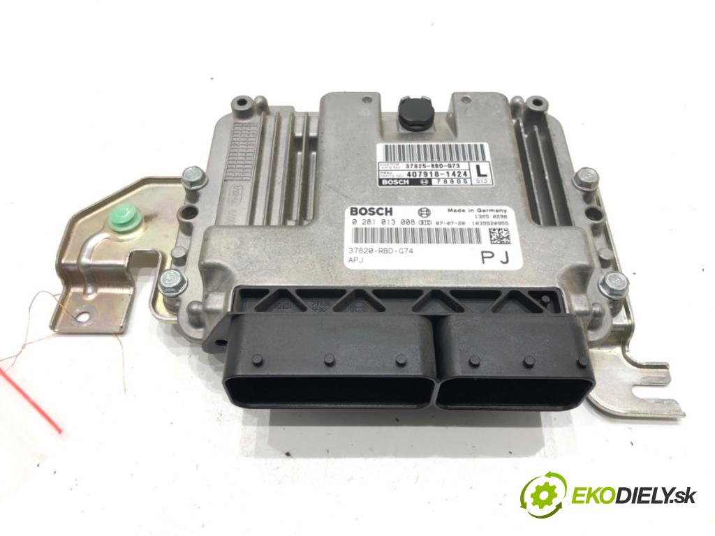 HONDA ACCORD VII (CL, CN) 2003 - 2012    2.2 i-CTDi (CN1) 103 kW [140 KM] olej napędowy 2004 - 2008  riadiaca jednotka Motor 0281013008 (Riadiace jednotky)