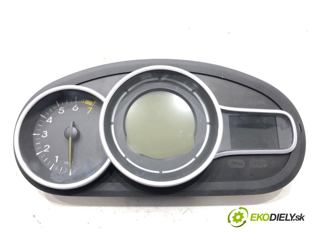 RENAULT MEGANE III liftback (BZ0/1_, B3_) 2008 - 2022    1.6 16V (BZ1B, BZ1H) 81 kW [110 KM] benzyna 2008 - 2022  prístrojovka 248104902R (Přístrojové desky, displeje)