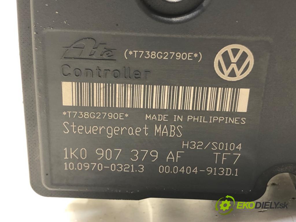 VW CADDY III Nadwozie pełne/minivan (2KA, 2KH, 2CA, 2CH) 2004 - 2015    2.0 SDI 51 kW [70 KM] olej napędowy 2004 - 2010  Pumpa ABS 1K0907379AF (Pumpy ABS)