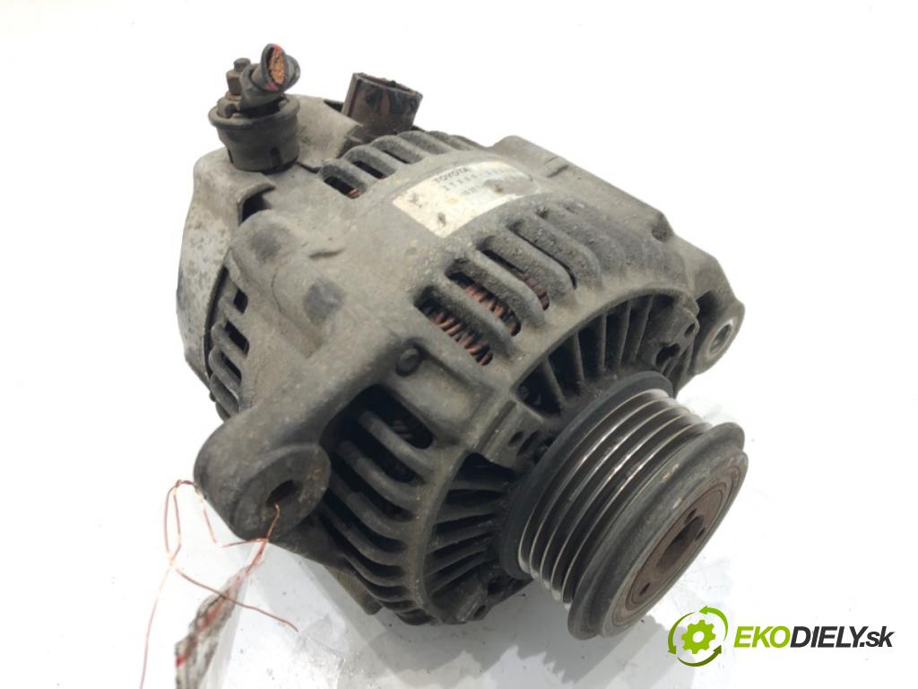 TOYOTA YARIS VERSO (_P2_) 1999 - 2005    1.4 D-4D (NLP20_, NLP22_) 55 kW [75 KM] olej napędowy 2000 - 2005  Alternátor 27060-33040 (Alternátory)