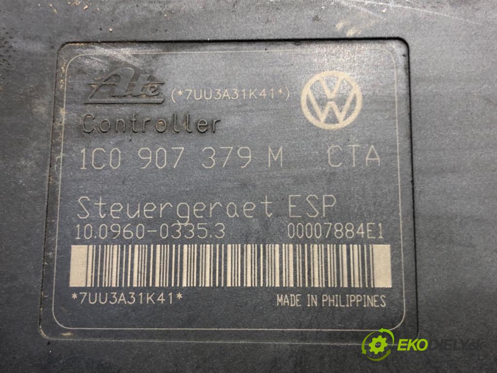 VW BORA I (1J2) 1998 - 2013    1.9 TDI 96 kW [130 KM] olej napędowy 2000 - 2005  Pumpa ABS 1C0907379M (Pumpy ABS)