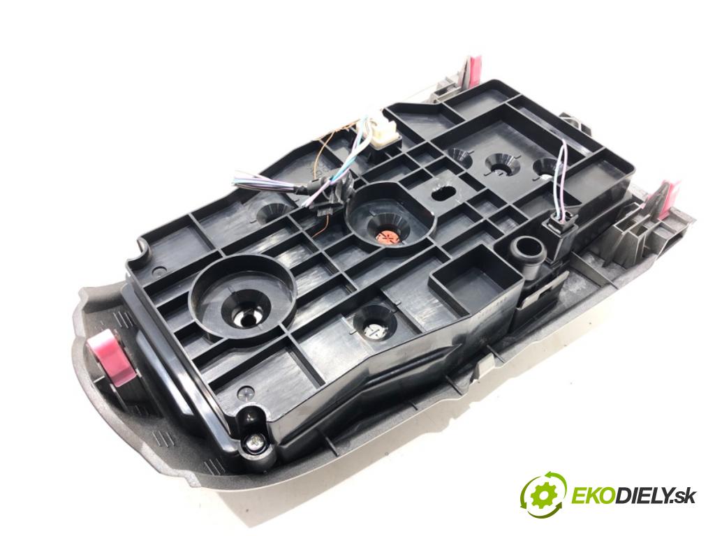 TOYOTA YARIS (_P9_) 2005 - 2014    1.4 D-4D (NLP90_) 66 kW [90 KM] olej napędowy 2005 - 2012  Panel ovládania kúrenia 55900-0D210 (Prepínače, spínače, tlačidlá a ovládače kúrenia)