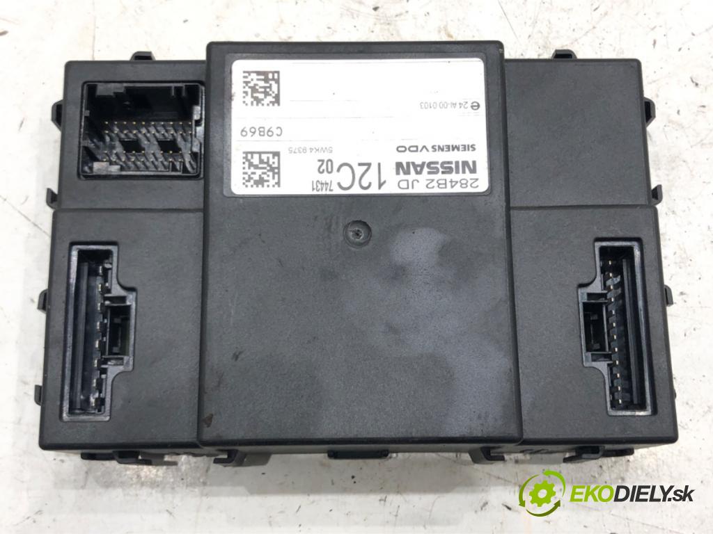 NISSAN QASHQAI / QASHQAI +2 I (J10, NJ10, JJ10E) 2006 - 2014    2.0 dCi 110 kW [150 KM] olej napędowy 2007 - 2013  modul komfortu 284B2JD12C (Moduly komfortu)