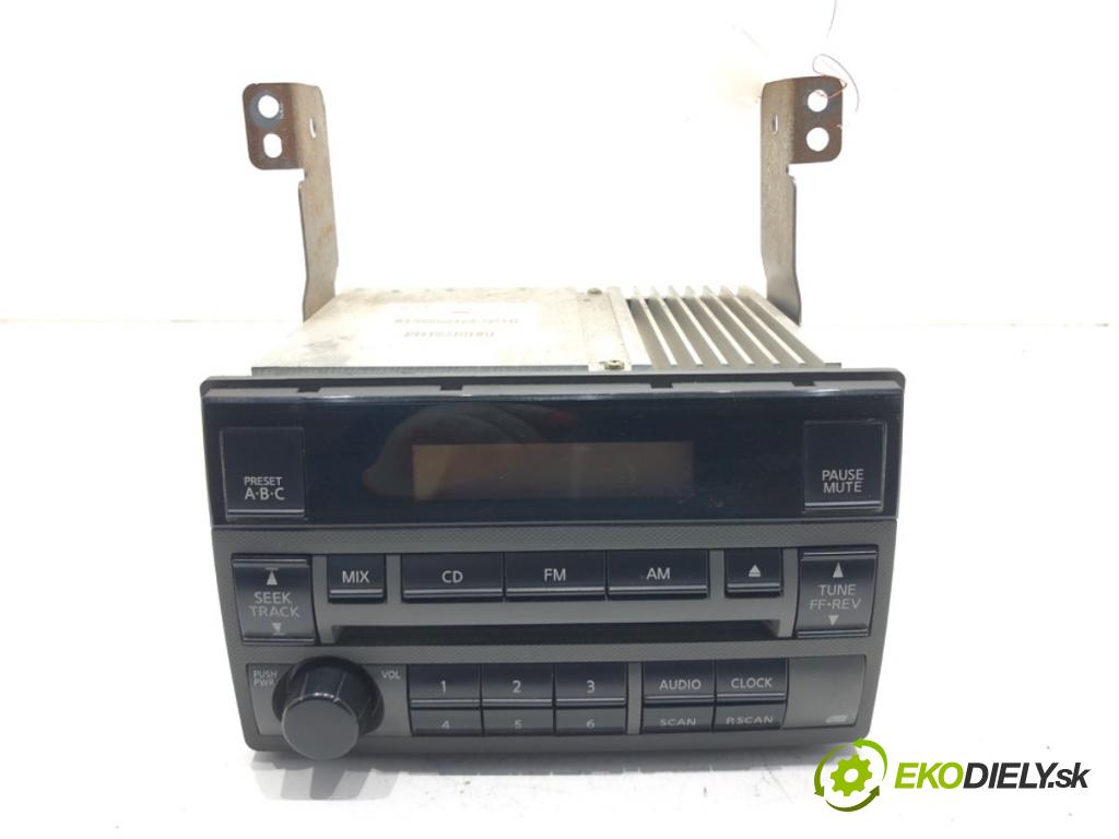 NISSAN ALTIMA (L31) 2001 - 2007    2.5 130 kW [177 KM] benzyna 2001 - 2006  RADIO 28185ZB00A (Audio zariadenia)